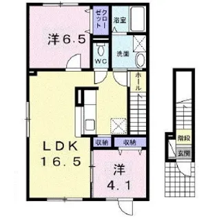 ル・メゾン【2階】の間取り