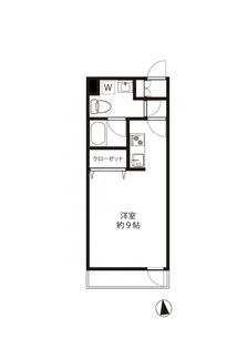 ヒルフローラ梶ヶ谷【1階】の間取り