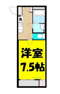 ファミーユ東大宮【2階】の間取り