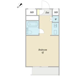 ヴィラ成増【2階】の間取り