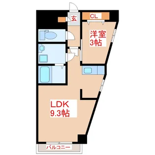 ドリームサンライフ【2階】の間取り