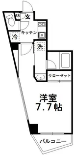 OZIO常盤台【6階】の間取り