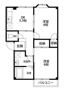 アドバンス21【2階】の間取り