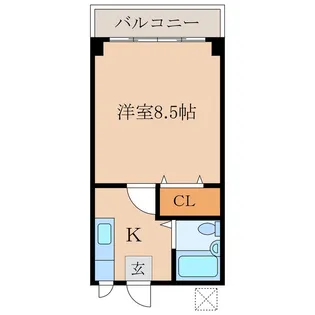 BLACKSTONE【2階】の間取り