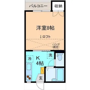 ベルハウス【2階】の間取り