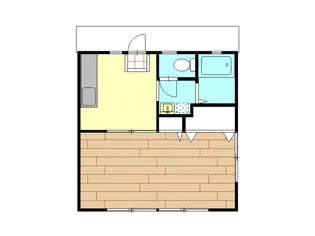 メゾンブランシュC【1階】の間取り