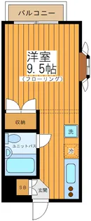 ライトハイツ【1階】の間取り