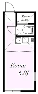 ユナイト本牧ブラッドリの杜【1階】の間取り