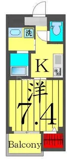 BLUME ISHIKAWA【1階】の間取り