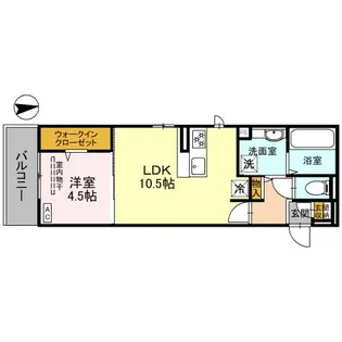 D-residence辻子【3階】の間取り