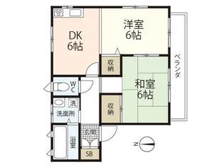 SOFY大宮【2階】の間取り