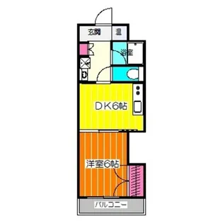 アンシャンテ中百舌鳥【3階】の間取り