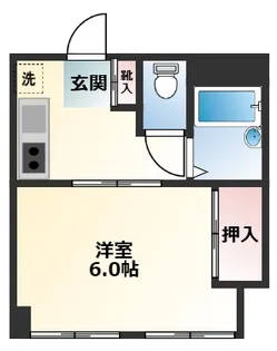 第3栄町レジデンス【1階】の間取り