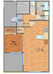 プロバンスビラ【2階】の間取り