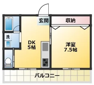 グレース東町【1階】の間取り
