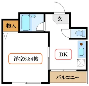 リバーストーン瑞江【7階】の間取り