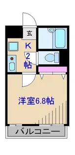 日吉Y2【1階】の間取り