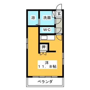 RadIAnce白壁【3階】の間取り