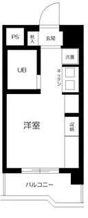 スカイコート明大前第2【3階】の間取り