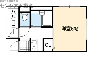 新和マンション【2階】の間取り