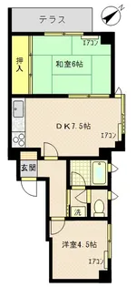 アルス荻窪ベルスーズ【1階】の間取り