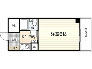 シティコーポ比治山【3階】の間取り