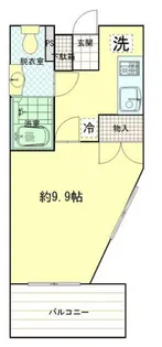 カーサクレセス南太田【7階】の間取り