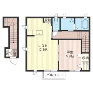 パディ【2階】の間取り