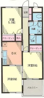 フラワーパーク【3階】の間取り