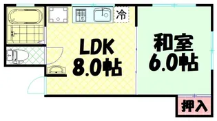 CASA ebisu【3階】の間取り