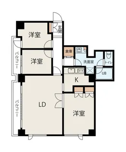 骨董通りビル【10階】の間取り