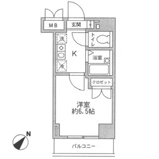 T&G東池袋マンション【6階】の間取り