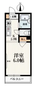 羽沢メゾン【2階】の間取り