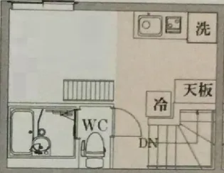 カントリー蒲田Country Kamata【2階】の間取り