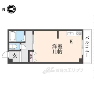ライフステージ広瀬倉梯【4階】の間取り
