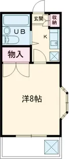 クロノス長沼【2階】の間取り