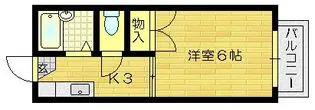 サマックス絵夢【2階】の間取り