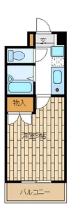 イーストパレス【4階】の間取り