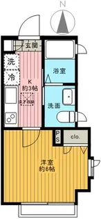 カステリーナ【1階】の間取り