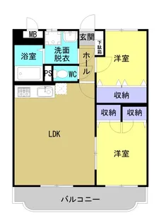 インフィニティ【2階】の間取り