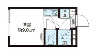 Le Confo荻窪【2階】の間取り