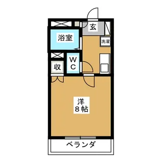 メゾンUTAJAYA【2階】の間取り