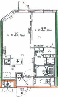 crostone成増【1階】の間取り