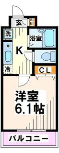 オランダ壱番館【2階】の間取り