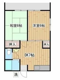 和田ハイム【1階】の間取り
