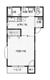 ベルクハウス青葉台【2階】の間取り