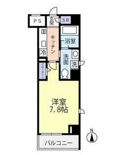 スカイコート木場ガーデン【5階】の間取り