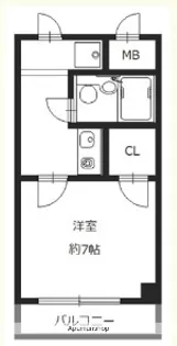 三国プラウ21【2階】の間取り