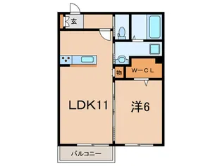 高照マンションIII【3階】の間取り