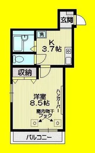 コスモ ノーヴァ荻窪【2階】の間取り